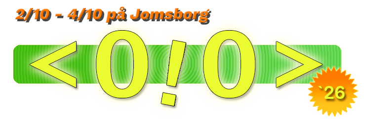 <O!O> '26 – 2/10-4/10 på Jomsborg